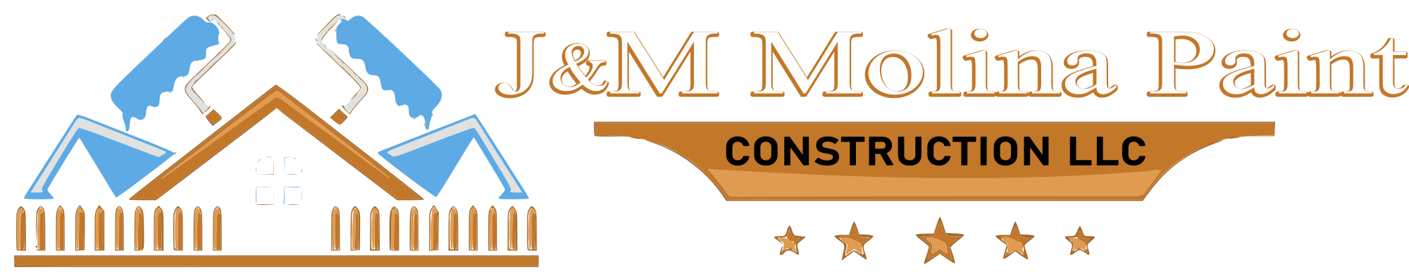 J&M Molina Paint Construction logo